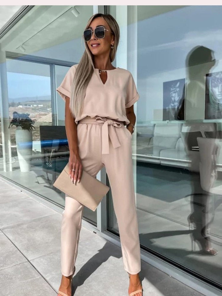 Evandra | Chique Jumpsuit losvallend