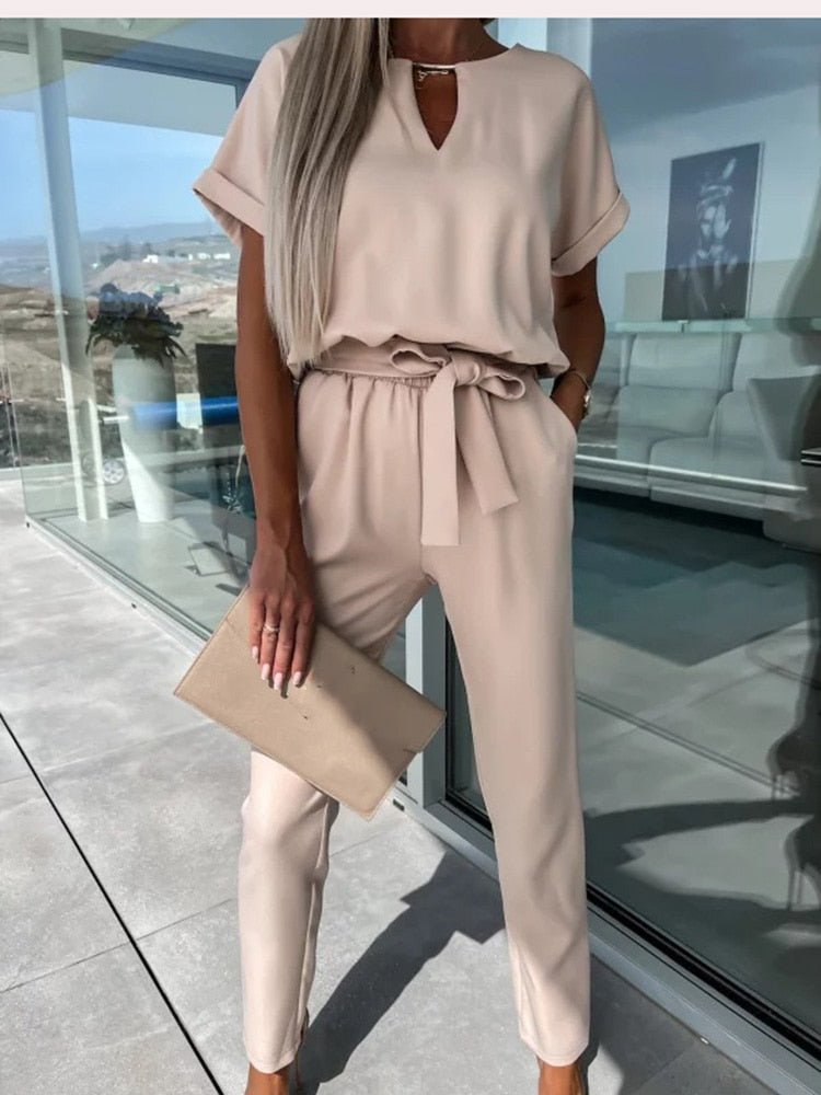 Evandra | Chique Jumpsuit losvallend