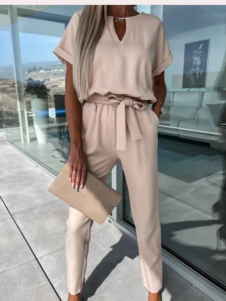 Evandra | Chique Jumpsuit losvallend