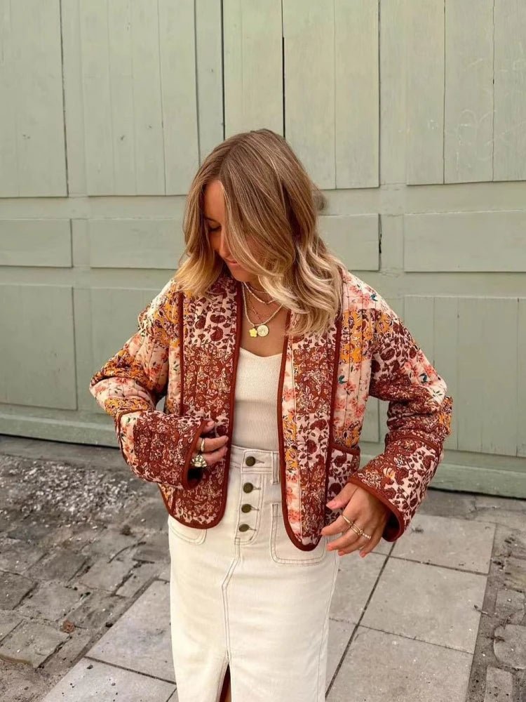 Freya | Kleurrijk Vintage Lente Vest