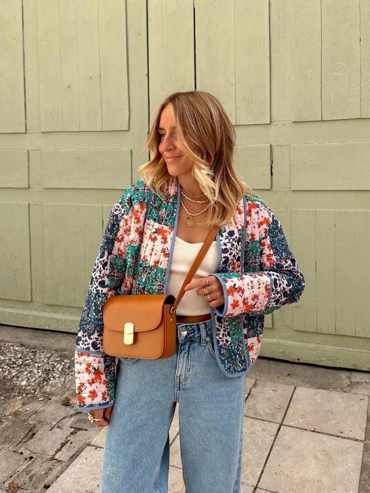 Freya | Kleurrijk Vintage Lente Vest