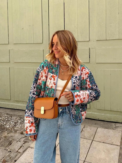 Freya | Kleurrijk Vintage Lente Vest