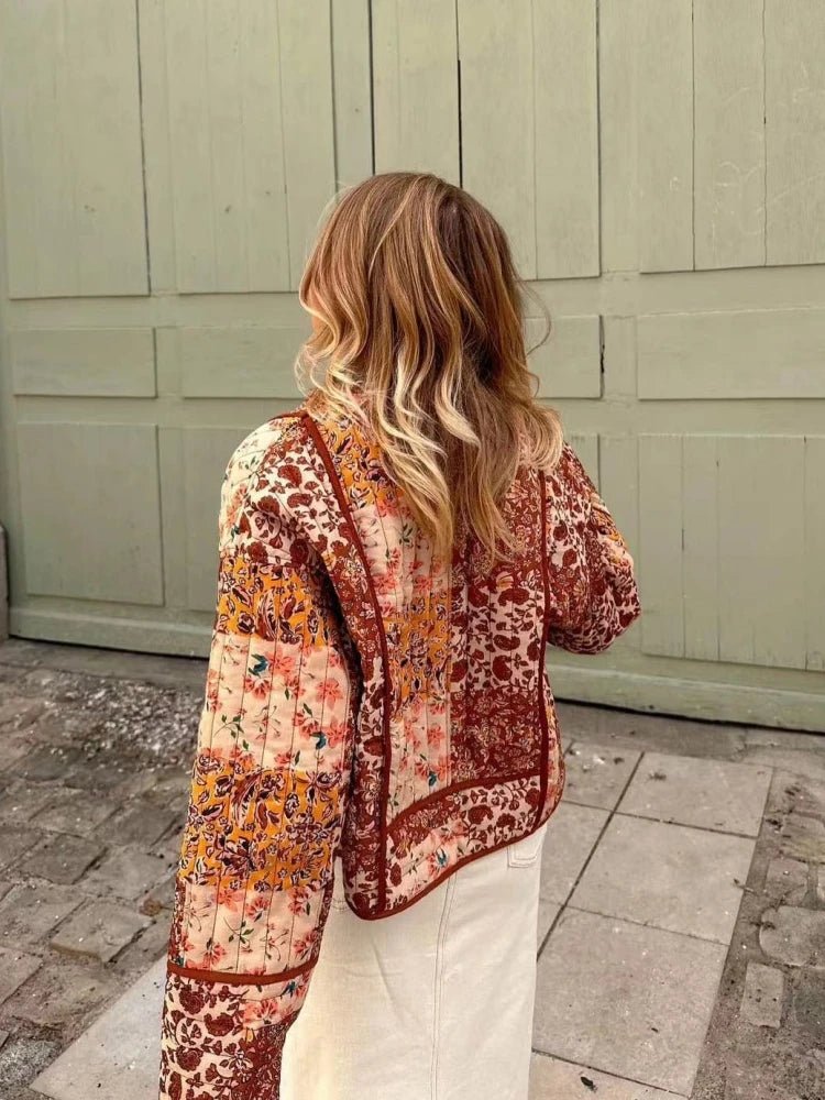 Freya | Kleurrijk Vintage Lente Vest