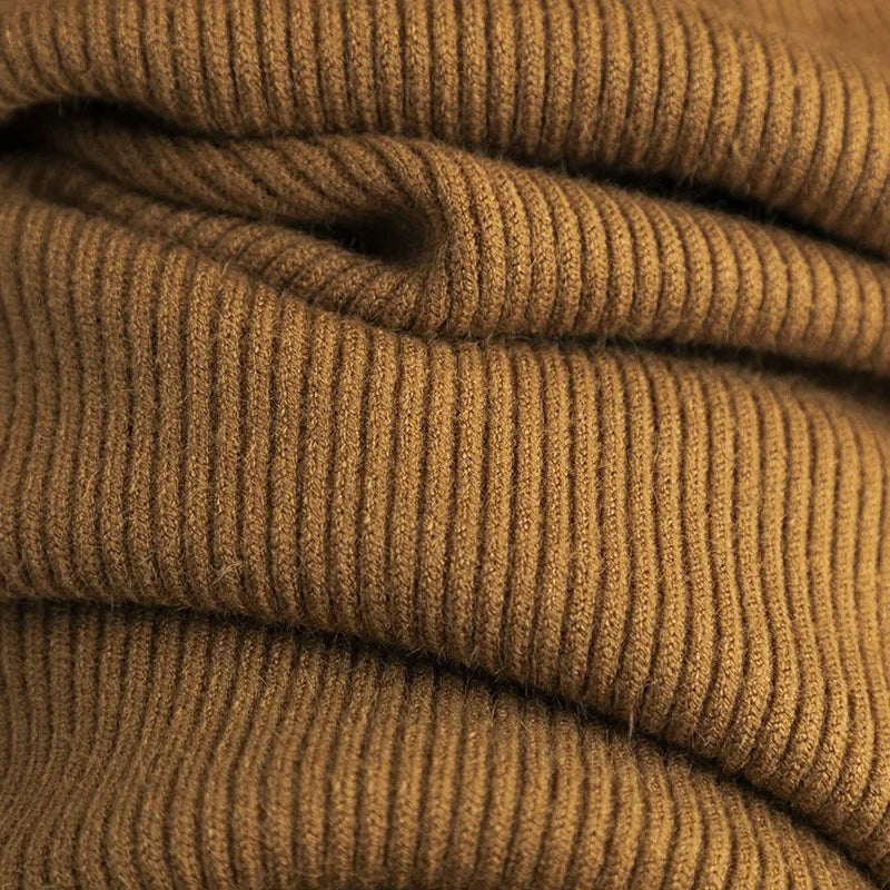 Geribde fleece coljurk dames met stretch – Alina