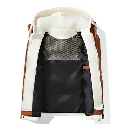 Gevoerde dames bodywarmer met capuchon – Mara