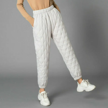 Gewatteerde puffer jogger dames – Aveline