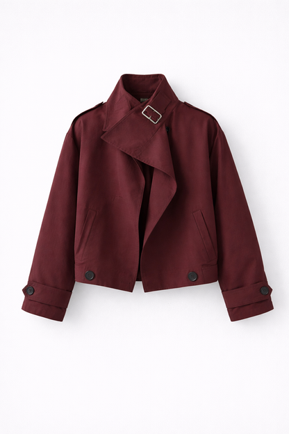 Gianna Herfst – Soepele Structuur – Modern Utility Jacket