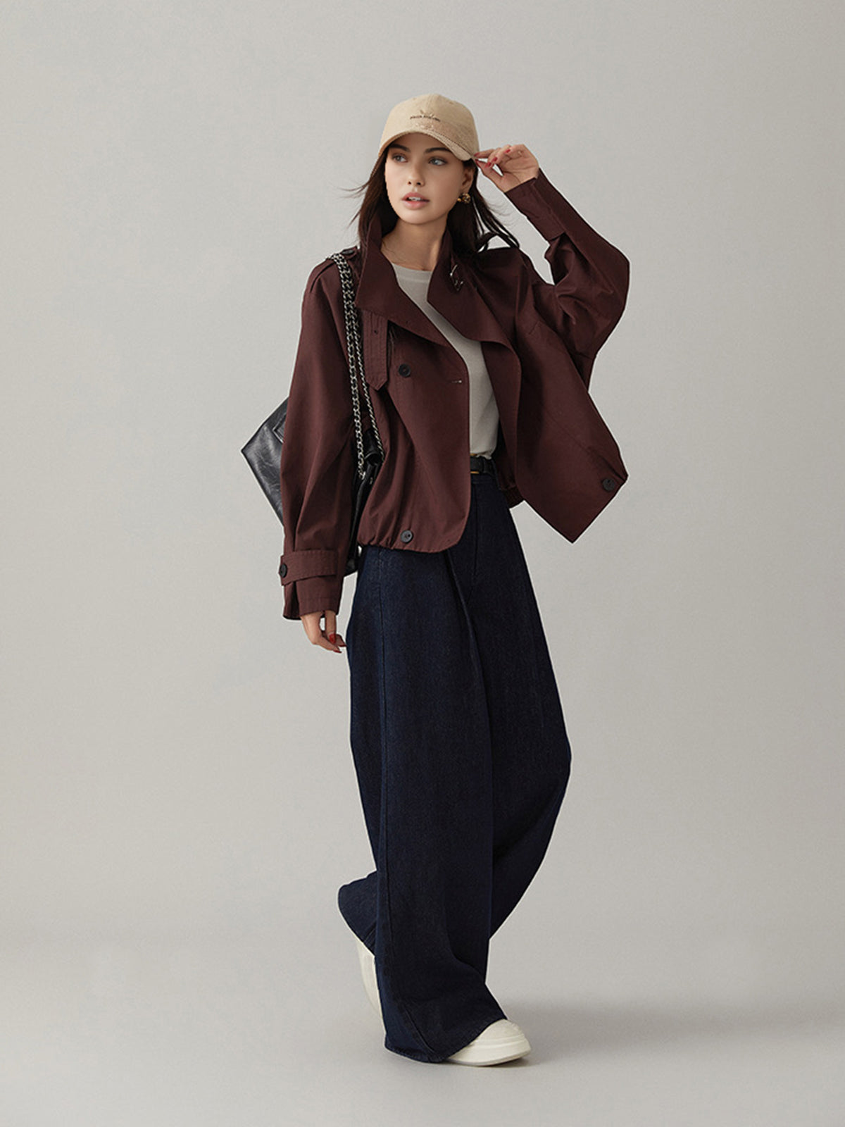Gianna Herfst – Soepele Structuur – Modern Utility Jacket