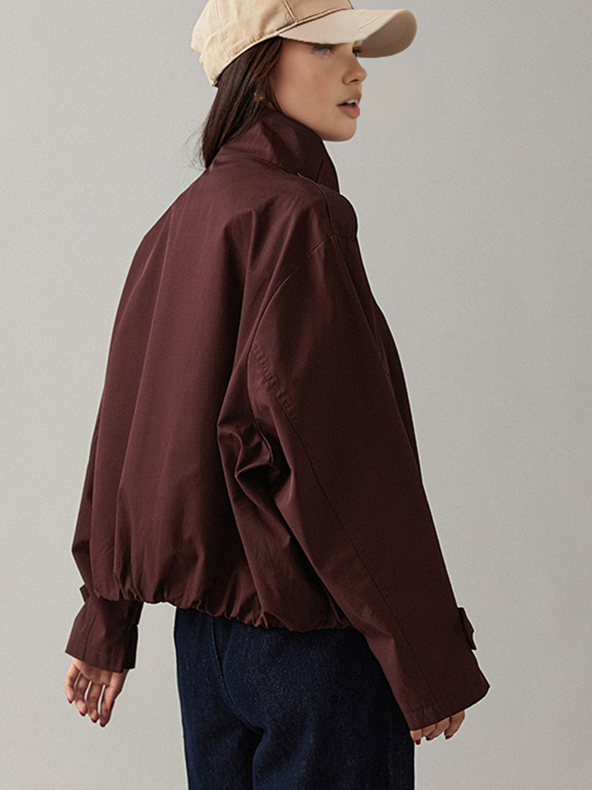 Gianna Herfst – Soepele Structuur – Modern Utility Jacket