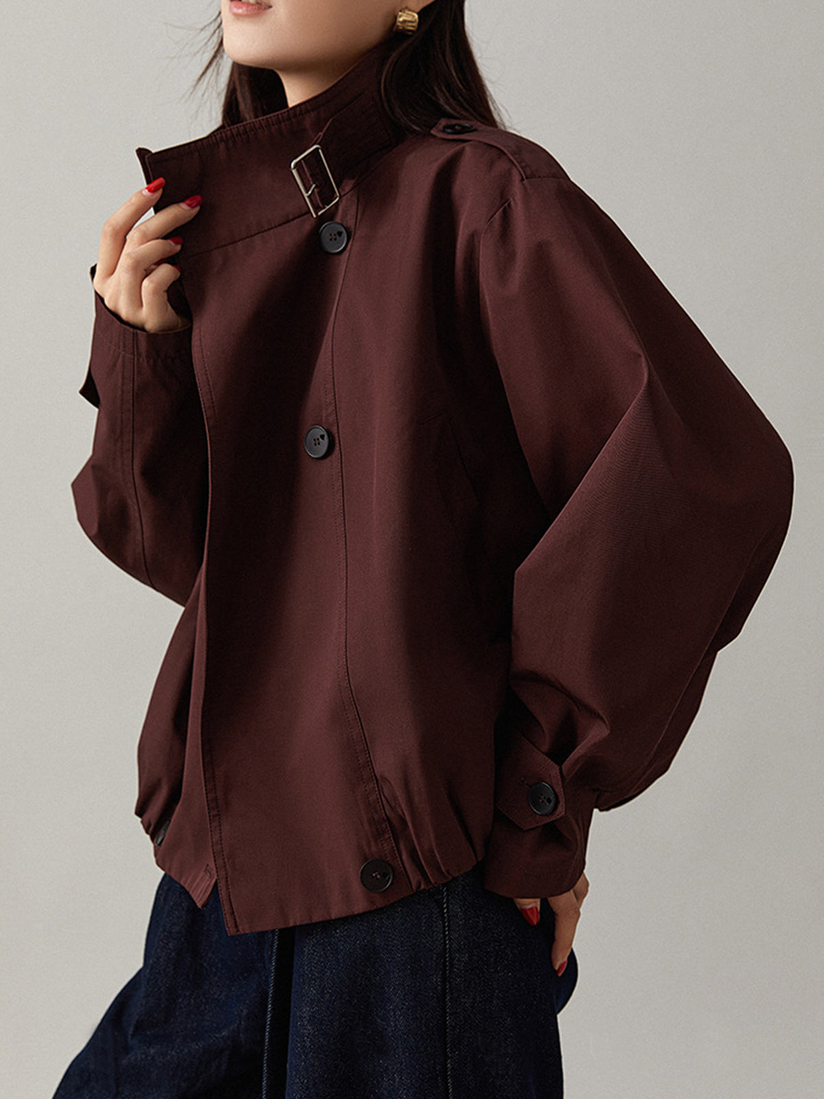 Gianna Herfst – Soepele Structuur – Modern Utility Jacket