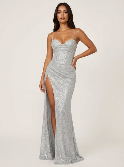 Glamoureus maxi avondjurk