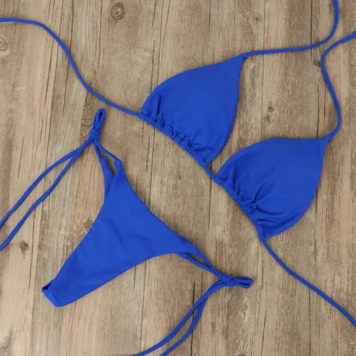 Glimmer Bikini | Luxe Gouden Glans