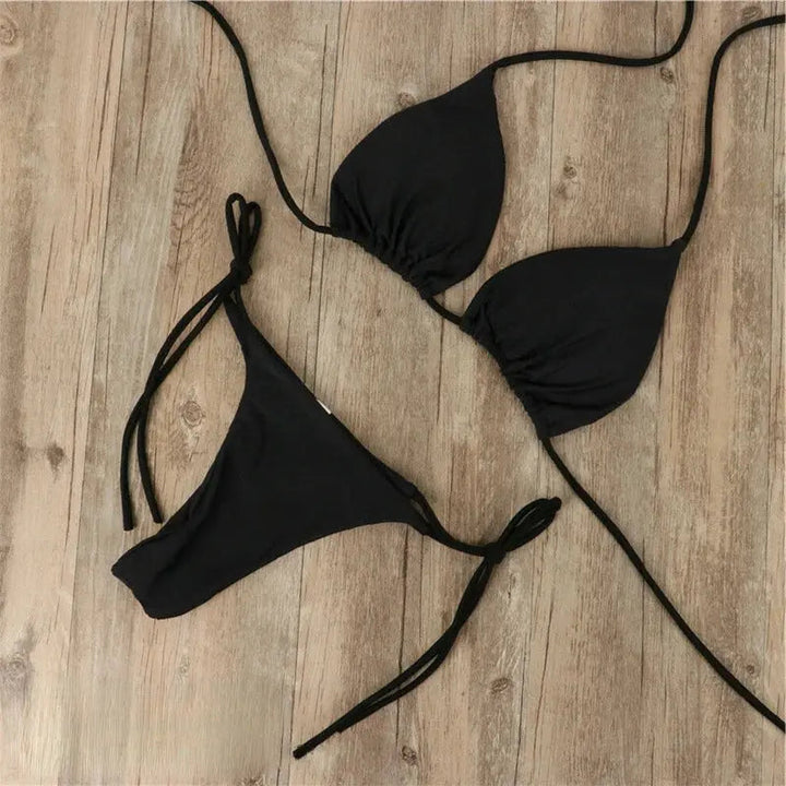 Glimmer Bikini | Luxe Gouden Glans