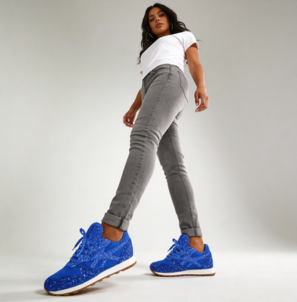 Glitter sneakers voor dames