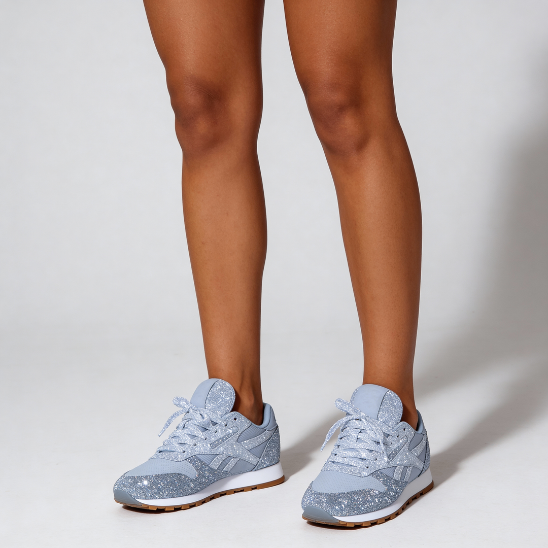 Glitter sneakers voor dames