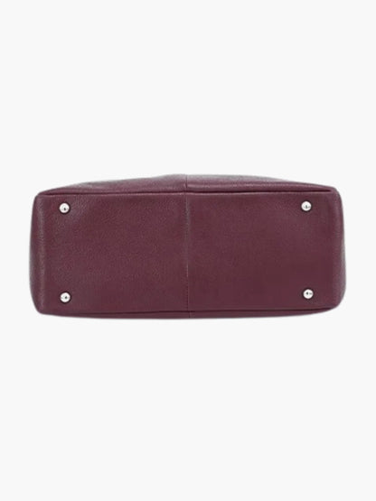 Hannelore| Hobo-tas van zacht leer met ritsluiting