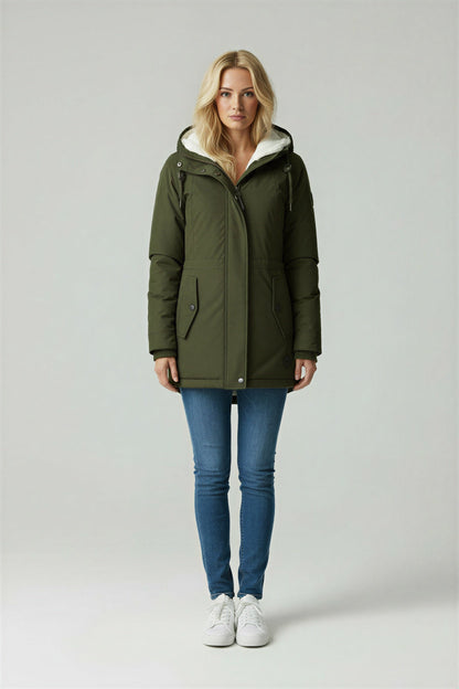Vella Winterse Waterdichte Sherpa Parka