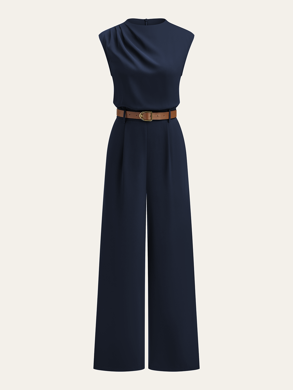 Amarielle Elegante Wide Leg Jumpsuit Dames met Tailleband