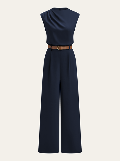 Amarielle Elegante Wide Leg Jumpsuit Dames met Tailleband