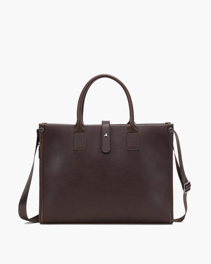 Jane | Elegante tas voor dames van bruin kunstleer
