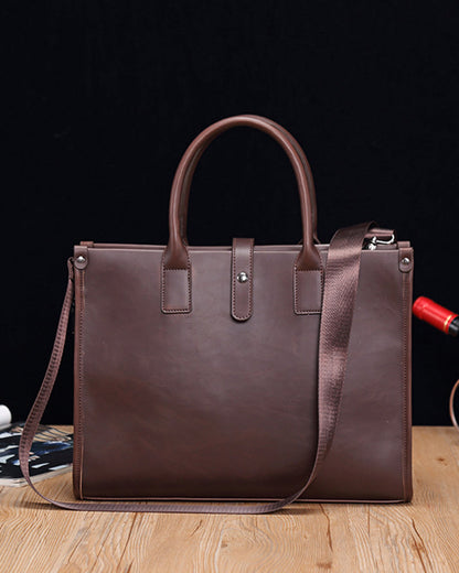 Jane | Elegante tas voor dames van bruin kunstleer