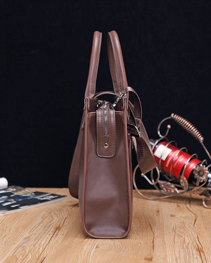 Jane | Elegante tas voor dames van bruin kunstleer
