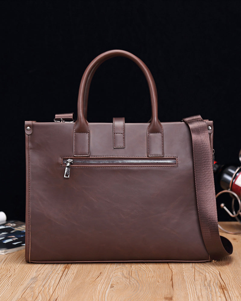 Jane | Elegante tas voor dames van bruin kunstleer