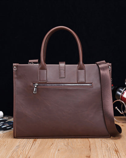 Jane | Elegante tas voor dames van bruin kunstleer