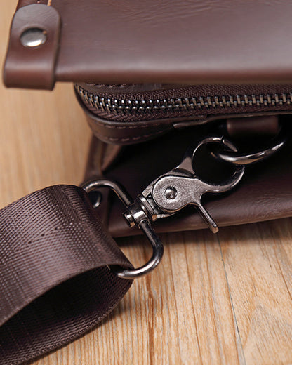 Jane | Elegante tas voor dames van bruin kunstleer