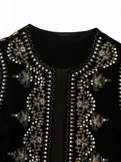 Jasmina | Elegant Geborduurd Vest