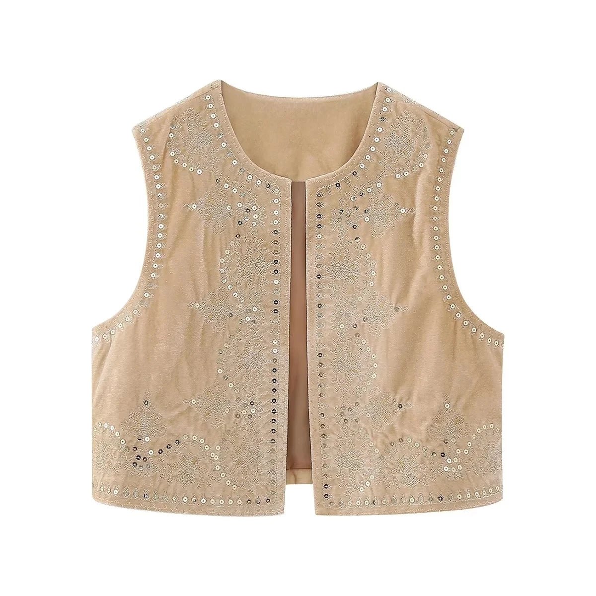 Jasmina | Elegant Geborduurd Vest