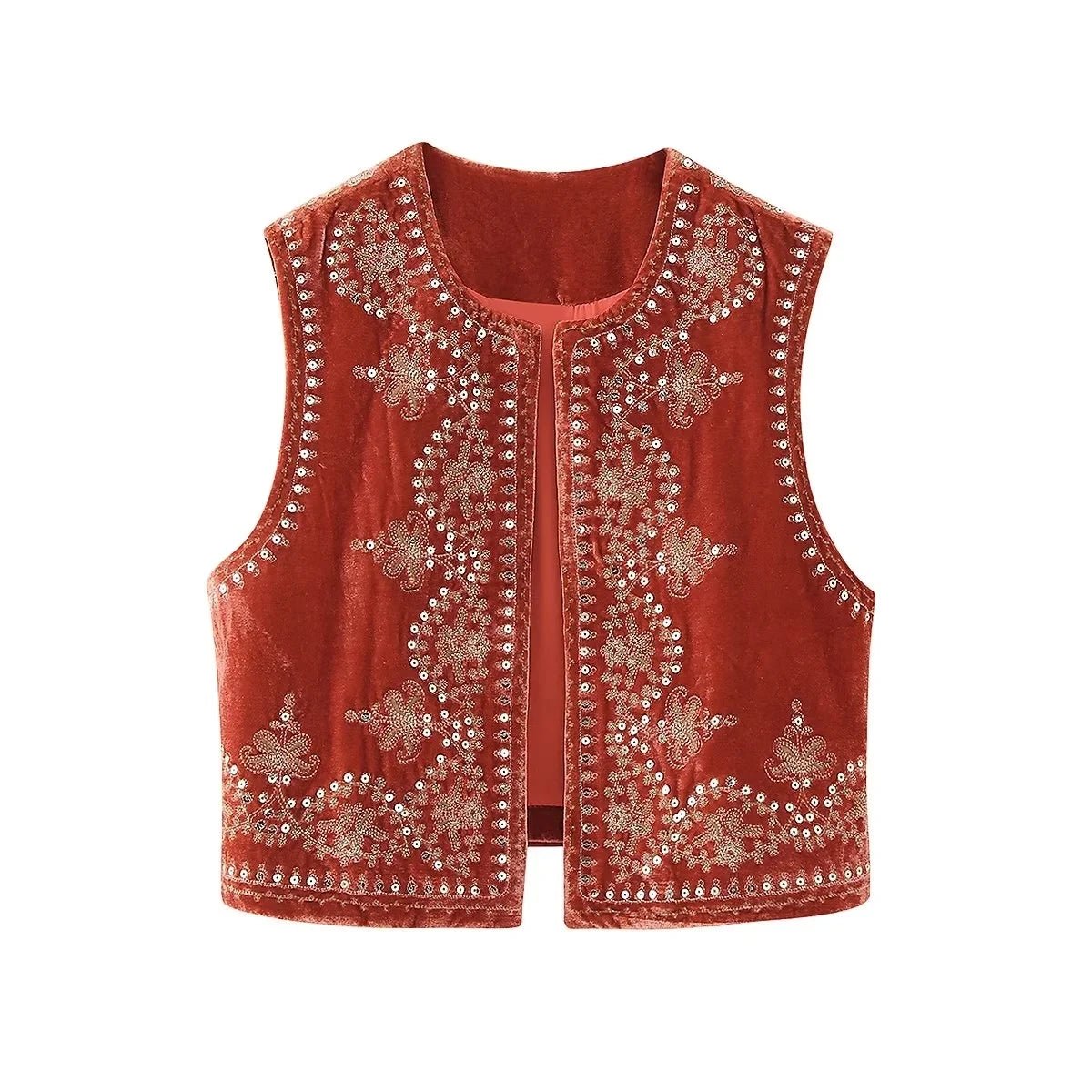 Jasmina | Elegant Geborduurd Vest
