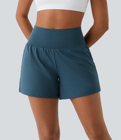 Johanna | Multifunctionele 2-in-1 Yoga Shorts met Zakken