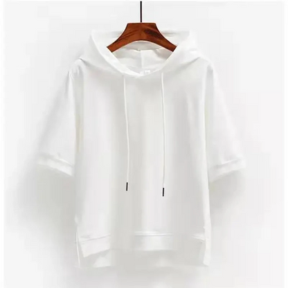 Korte mouw hoodie dames – Louna