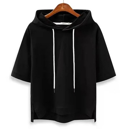 Korte mouw hoodie dames – Louna