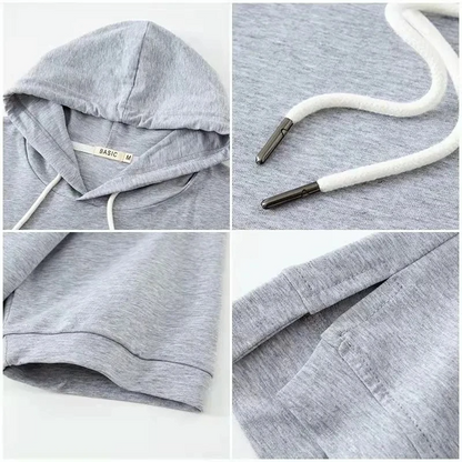 Korte mouw hoodie dames – Louna