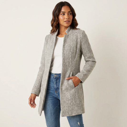 Lange blazerjas voor dames – Irene