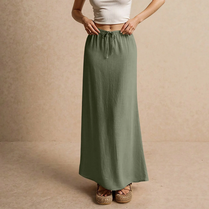 Luchtige maxi dames rok – Muse Drape