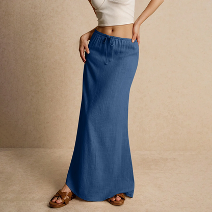 Luchtige maxi dames rok – Muse Drape