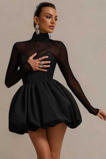 Luxe dames mini jurk – Bina