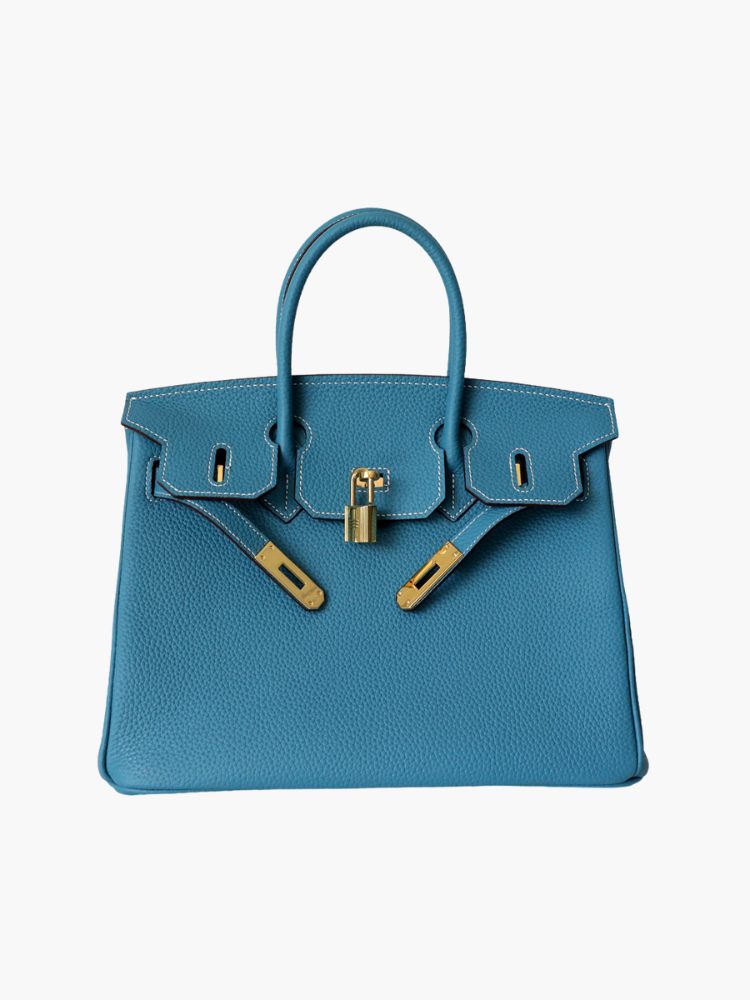 Luxe dameshandtas van leer met elegante sluiting