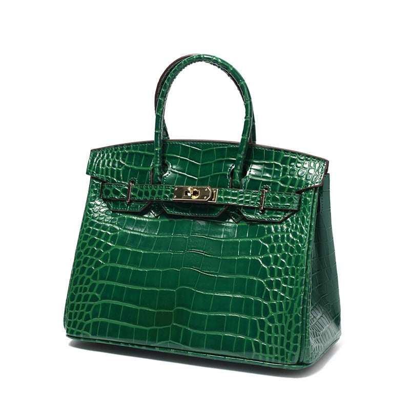 Luxe dameshandtas van leer met elegante sluiting