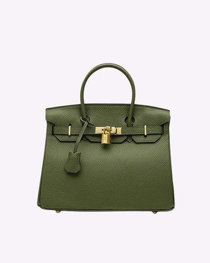 Luxe dameshandtas van leer met elegante sluiting