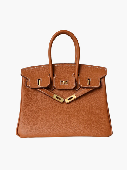Luxe dameshandtas van leer met elegante sluiting
