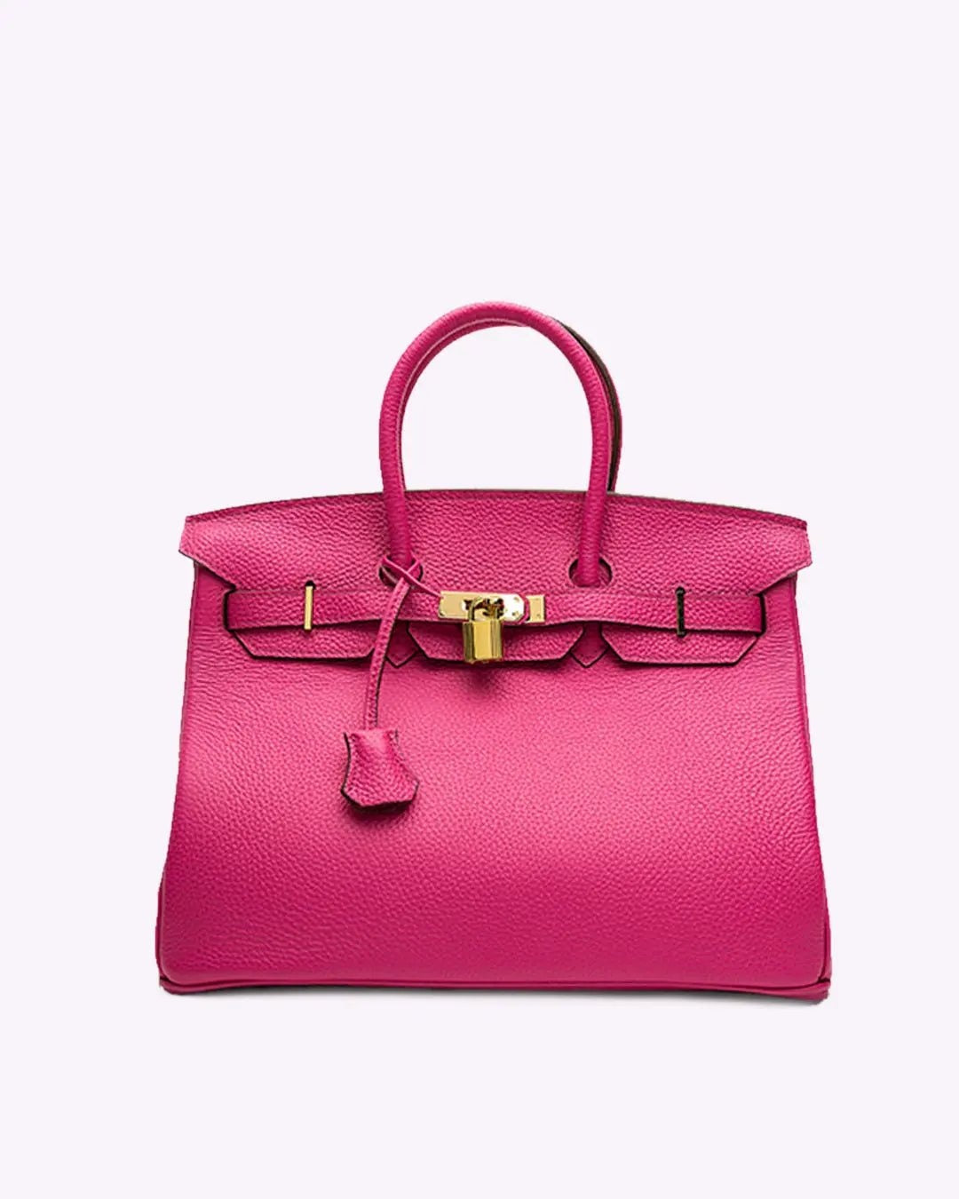 Luxe dameshandtas van leer met elegante sluiting