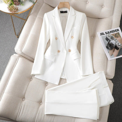 Luxe getailleerde dames blazer set – Valérie