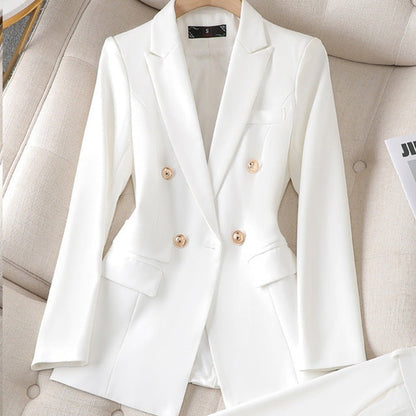 Luxe getailleerde dames blazer set – Valérie