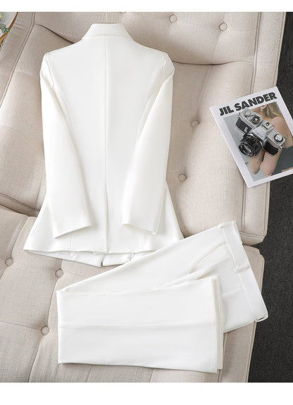 Luxe getailleerde dames blazer set – Valérie