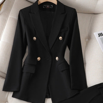 Luxe getailleerde dames blazer set – Valérie