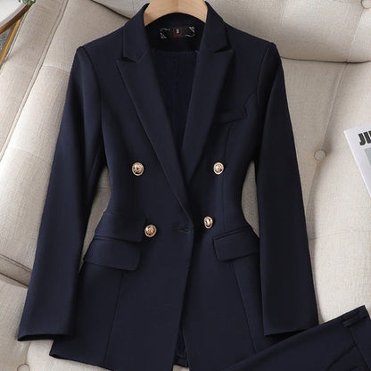 Luxe getailleerde dames blazer set – Valérie
